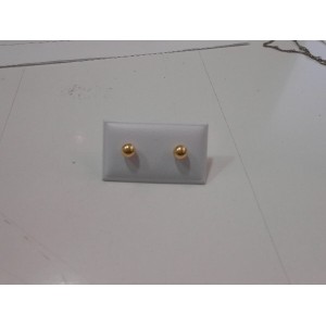 PENDIENTES NIÑA  ORO A. BOLA LISA 4mm - 0491014P