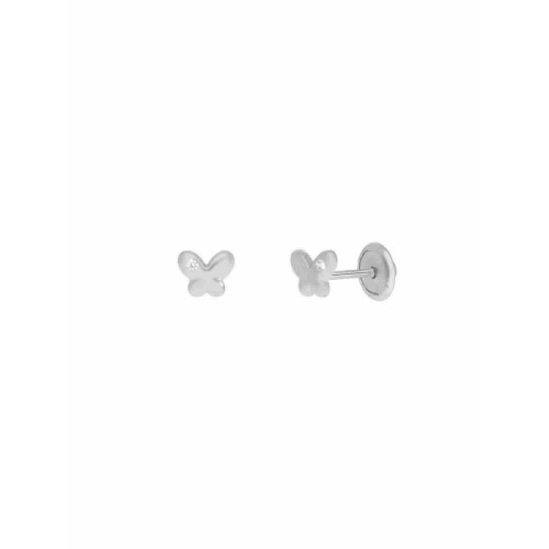 Pendiente Plata Mariposa - D03401/AC