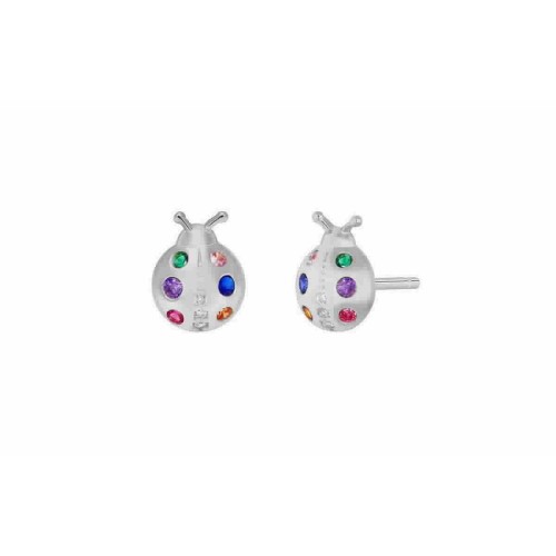Pendiente Plata Mariquita - D02401/AP