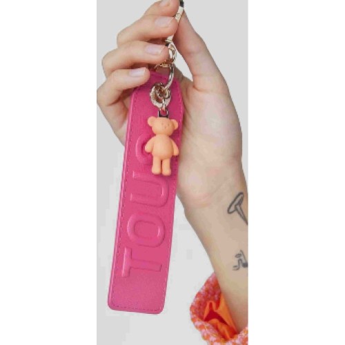 LLAVERO TOUS LOGO MULTI-FUCSIA - 2001861451