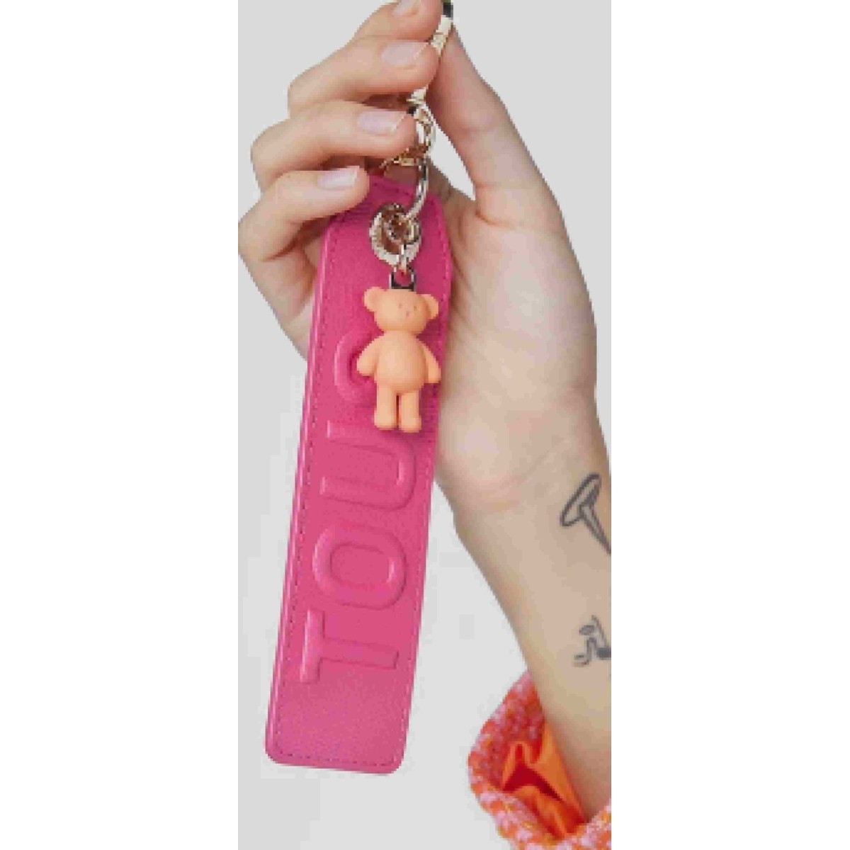 LLAVERO TOUS LOGO MULTI-FUCSIA - 2001861451
