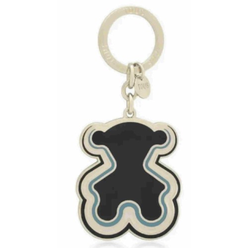 Llavero Tous Bear Waves Azul Oscuro-DoradoLlavero Tous Bear Waves Azul Oscuro-Dorado - 2002307333