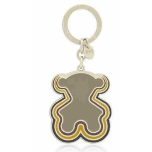 Llavero Tous Bear Waves Topo-Dorado - 2002307344