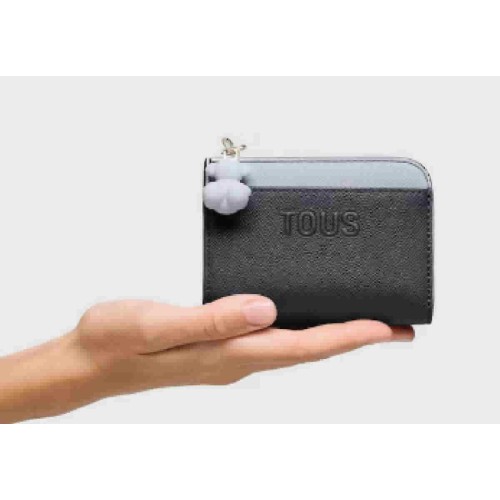 Monedero grande azul marino Audree Saffiano - 2002361433