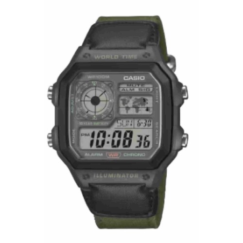 RELOJ CASIO DIGIRAL AE-1200WHUB-3AV - AE-1200WHUB-3A