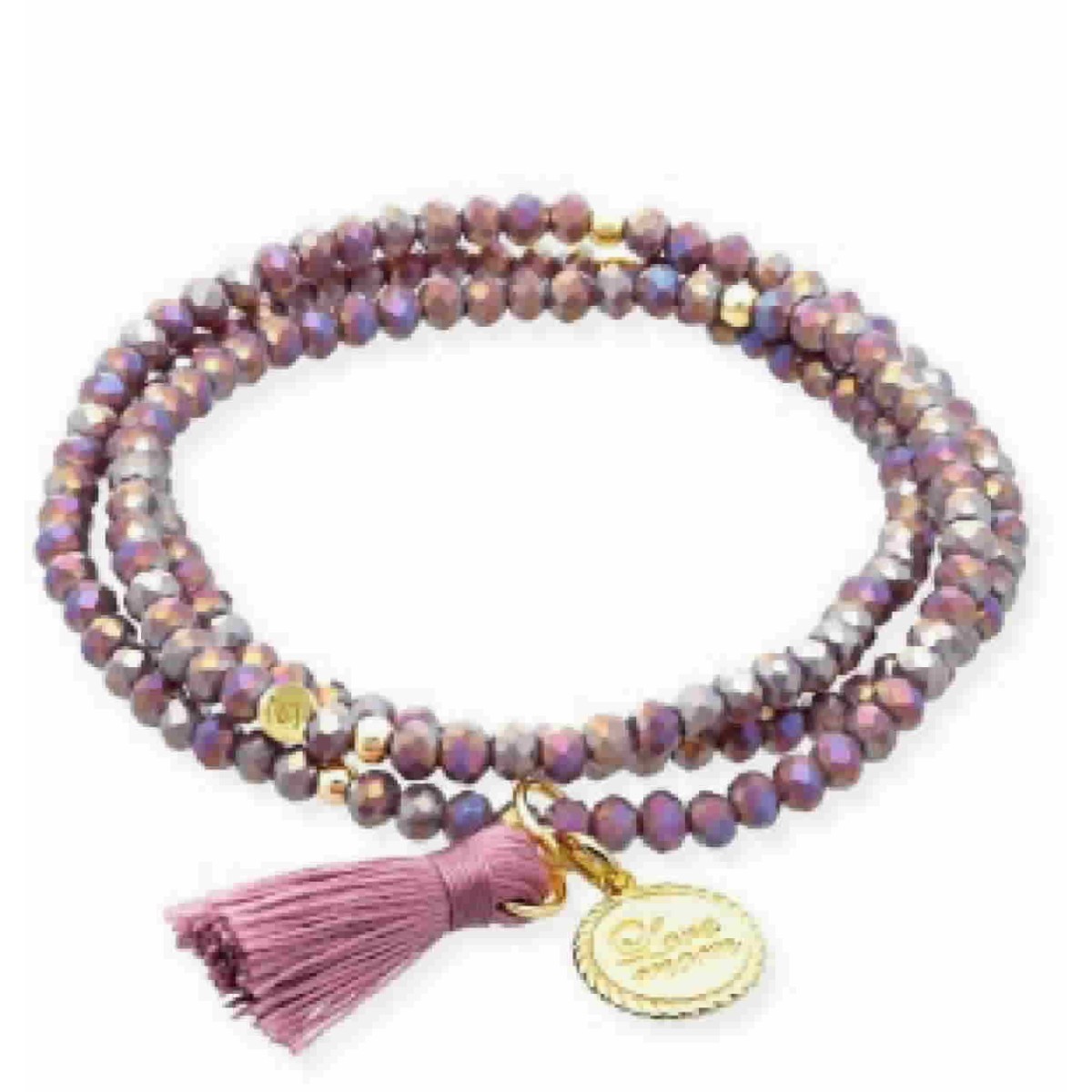 PULSERA ZEN MAMA MORADA - 91165U41