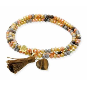 PULSERA ZEN CON CORAZON - 91288U43