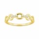 Anillo de Oro 18 kt con Eslabón Central y Motivos de Infinito - 1.7625.Z0-54 Anillo de Oro 18 kt con Eslabón Central y Motivos de Infinito - 1.7625.Z0-54