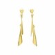 Pendientes Largos Geométricos en Oro Amarillo 18kt - 8322 Pendientes Largos Geométricos en Oro Amarillo 18kt - 8322