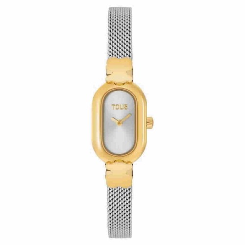 Reloj analógico joya con brazalete de acero y acero dorado Oval Icon - 3000145300