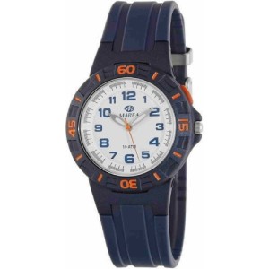 Reloj de pulsera Marea analógico infantil en color azul marino y naranja - B25117/6