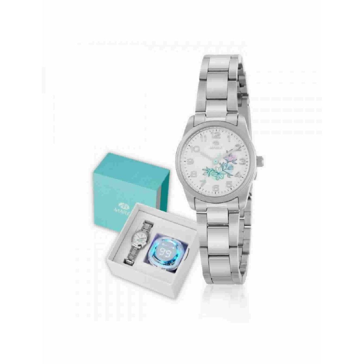 Reloj Marea Niña B36205/3 Analógico con Armis de Acero + Auriculares - B36205/3