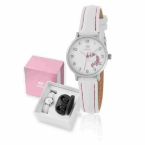 RELOJ NIÑA CORREA BLANCA - B41304/2
