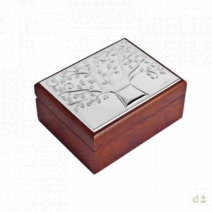 CAJA JOYERO ARBOL DE LA VIDA 14X11X6 - 7CX-DH010P