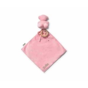 Doudou TOUS Baby con Anilla de Madera Personalizable RosaTOUS - 2002421103