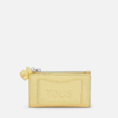 Billetera pequeña Amarilla TOUS Back to Basics - 2002374205