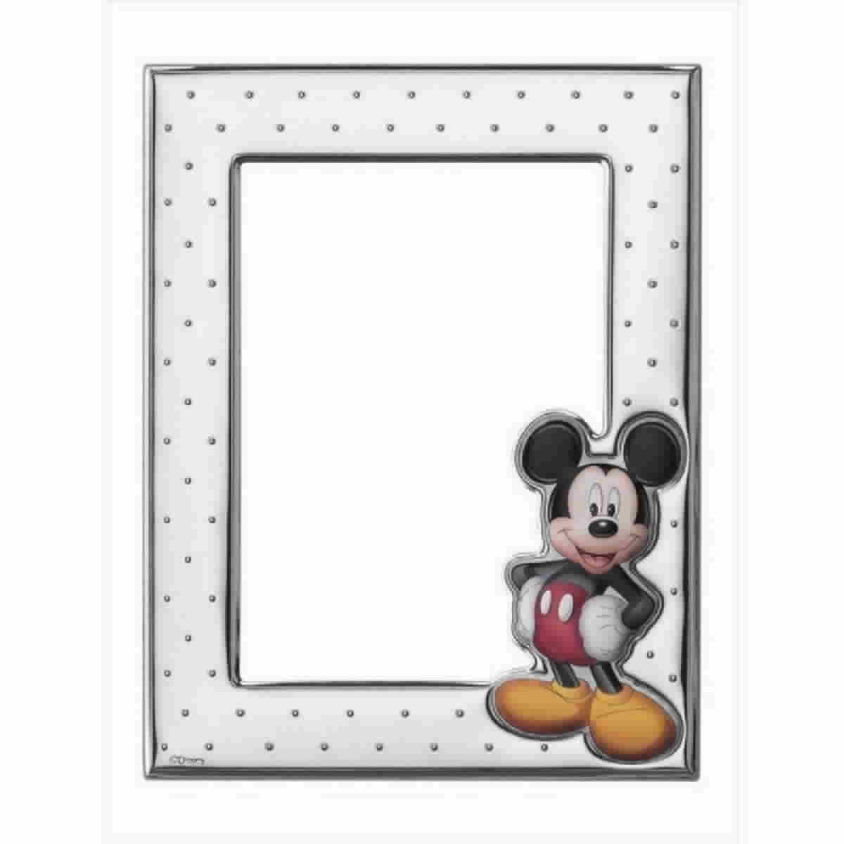Portarretratos Infantil de Plata Valenti – Colección Disney Mickey Mouse - D294/4LC